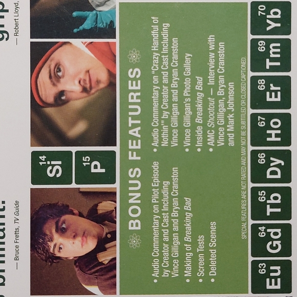 Breaking bad the complete first season dvd box set. Total of 3 dvds - Picture 6 of 12